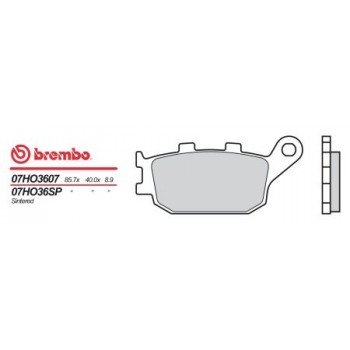 Тормозные колодки Brembo 07HO36SP