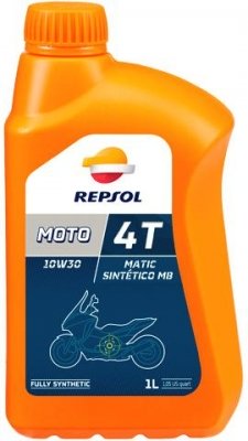 Масло моторне Repsol Moto Matic Sintetico MB 4T 10W30 1L