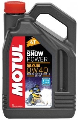 Масло моторное Motul Snowpower 0W40 4L