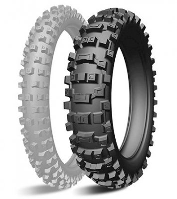 Шина кроссовая задняя MICHELIN 100/90-19 TT 57R AC10