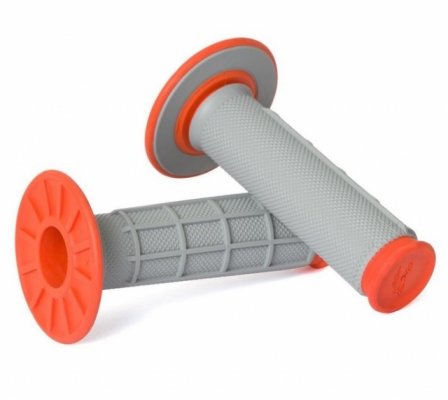 Мото грипсы Renthal MX Dual Compound Grips Orange