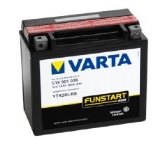 Аккумулятор Varta YTX20L-BS(518901026)