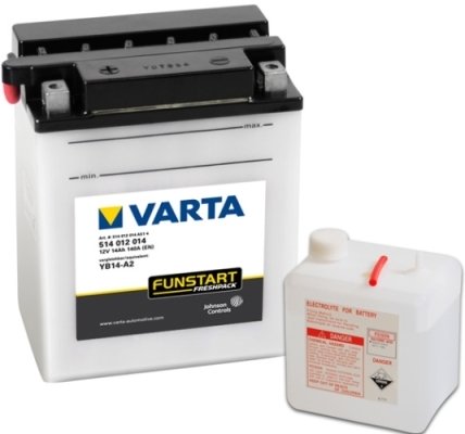 Аккумулятор Varta YB14-A2(514012014)