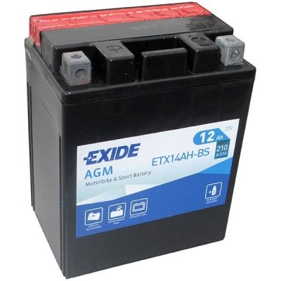 Аккумулятор EXIDE ETX14AH-BS = YTX14AH-BS