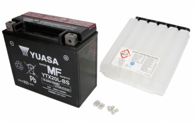 Аккумулятор Yuasa YTX20L-BS