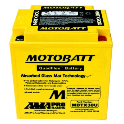 Аккумулятор Motobatt MBTX30U