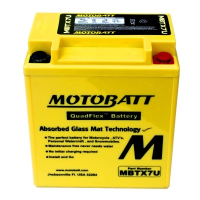 Аккумулятор Motobatt MBTX7U