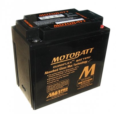 Аккумулятор Motobatt MBYZ16HD