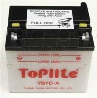 Аккумулятор TOPLITE YB7C-A
