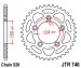 Звезда задняя JT Sprockets JTR746.46