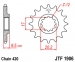 Звезда передняя JT Sprockets JTF1906.15