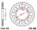 Звезда задняя JT Sprockets JTA486.44BLK