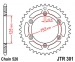 Звезда задняя JT Sprockets JTR301.45