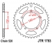 Звезда задняя JT Sprockets JTR1793.42