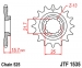 Звезда передняя JT Sprockets JTF1535.15