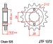 Звезда передняя JT Sprockets JTF1372.17 для HONDA XRV 750 AFRICA TWIN 1990-2003, HONDA VT 750C 1998-2007, VT 750 DC 2001-2007, VT 750 RS/S 2010-2013