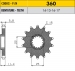 Звезда передняя SunStar SS 36017