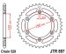 Звезда задняя легкосплавная JT Sprockets JTA897.40