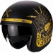 Мотошлем Scorpion Belfast Fender Matt Black-Gold 2XL