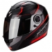 Мотошлем Scorpion EXO-490 Vision Black-Neon-Red L