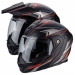 Мотошлем Scorpion ADX-1 Anima Matt Black-Rred 2XL