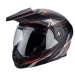 Мотошлем Scorpion ADX-1 Anima Matt Black-Rred 2XL