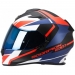 Мотошлем Scorpion Exo-510 Air Fujin Matt Black-Neon-Red-Blue L