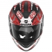 Мотошлем Shark Ridill Kengal Mat Black-Red-White M