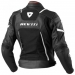 Мотокуртка Revit GALACTIC текстиль-кожа Black-White 54