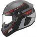 Мотошлем Schuberth SR2 Lightning Grey-Black-Red L (58-59)