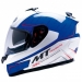 Мотошлем MT Blade SV Boss White-Blue L