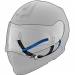 Мотошлем Schuberth S2 Stripes White-Grey 2XL