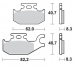 Колодки тормозные Braking BR 935CM44