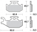 Колодки тормозные Braking BR 936CM44