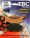 Колодки тормозные дисковые EBC FA419HH