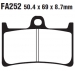 Тормозные колодки EBC FA252