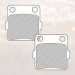 Колодки тормозные Renthal RC-1 Works Brake Pads BP-110