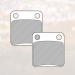 Колодки тормозные Renthal RC-1 Works Brake Pads BP-115