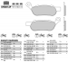 Тормозные колодки Brembo 07HD07SP