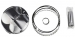 WOSSNER 8807DA - комплект поршня в сборе KTM SXF 350 (SX-F 350) 2011-2022, HUSQVARNA FC 350 2014-2022 (87,95MM)