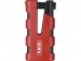 Мотозамок на тормозной диск ABUS 77 Granit Sledg Grip Red