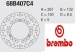 Диск тормозной BREMBO 68B407C4 для Yamaha MAJESTY 400 / X MAX 400