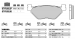 BREMBO 07YA39SP - колодки тормозные дисковые, замена для 1D7-W0046-00, 2S3-W0046-00, 3P6-W0046-50, 5JW-W0046-00, 5PS-W0046-00