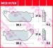 TRW LUCAS MCB817SH - задние дисковые тормозные колодки для мотоциклов, аналог BREMBO 07HO13, 06435-MFN-D01.