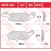 TRW LUCAS MCB681SH задние дисковые тормозные колодки для мотоциклов