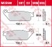 Колодки тормозные дисковые TRW LUCAS MCB598SRM