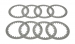 Диски сцепления стальные LUCAS/TRW MES401-8