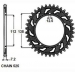 Звезда задняя SunStar SS 1-4483-41