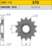 Sunstar 37016 - звезда передняя Yamaha XJ 600 DIVERSION 1992-2003, замена для JTF582.16