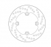 Тормозной диск BREMBO 68B40747 для мотоцикла KAWASAKI ER